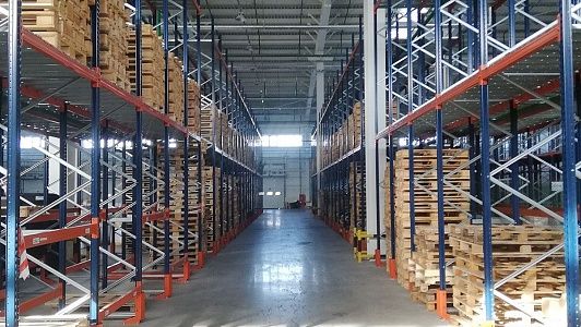 Temporary storage warehouse